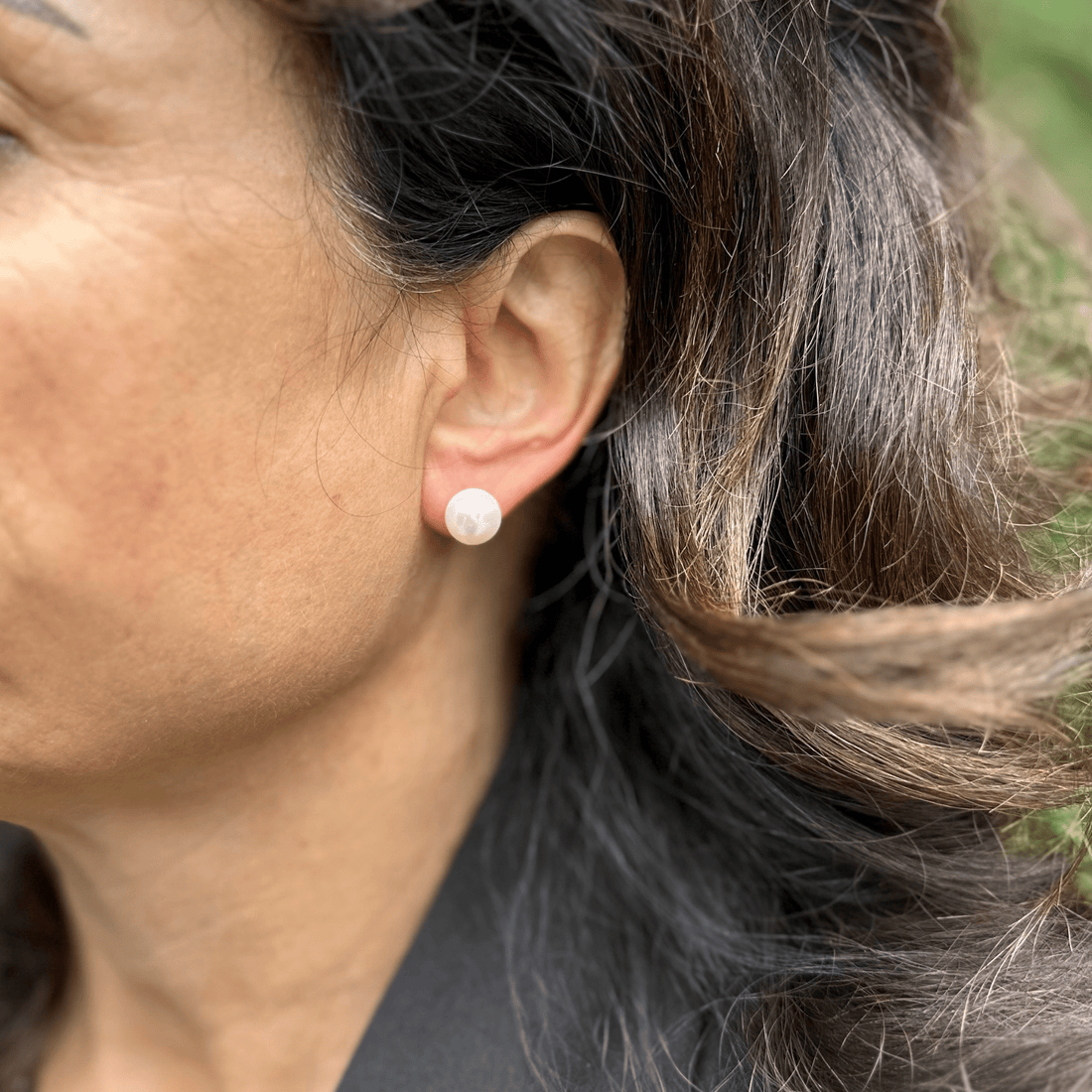 Parel oorstekers AAA 9,5 - 10mm - Gloria Maris Giethoorn