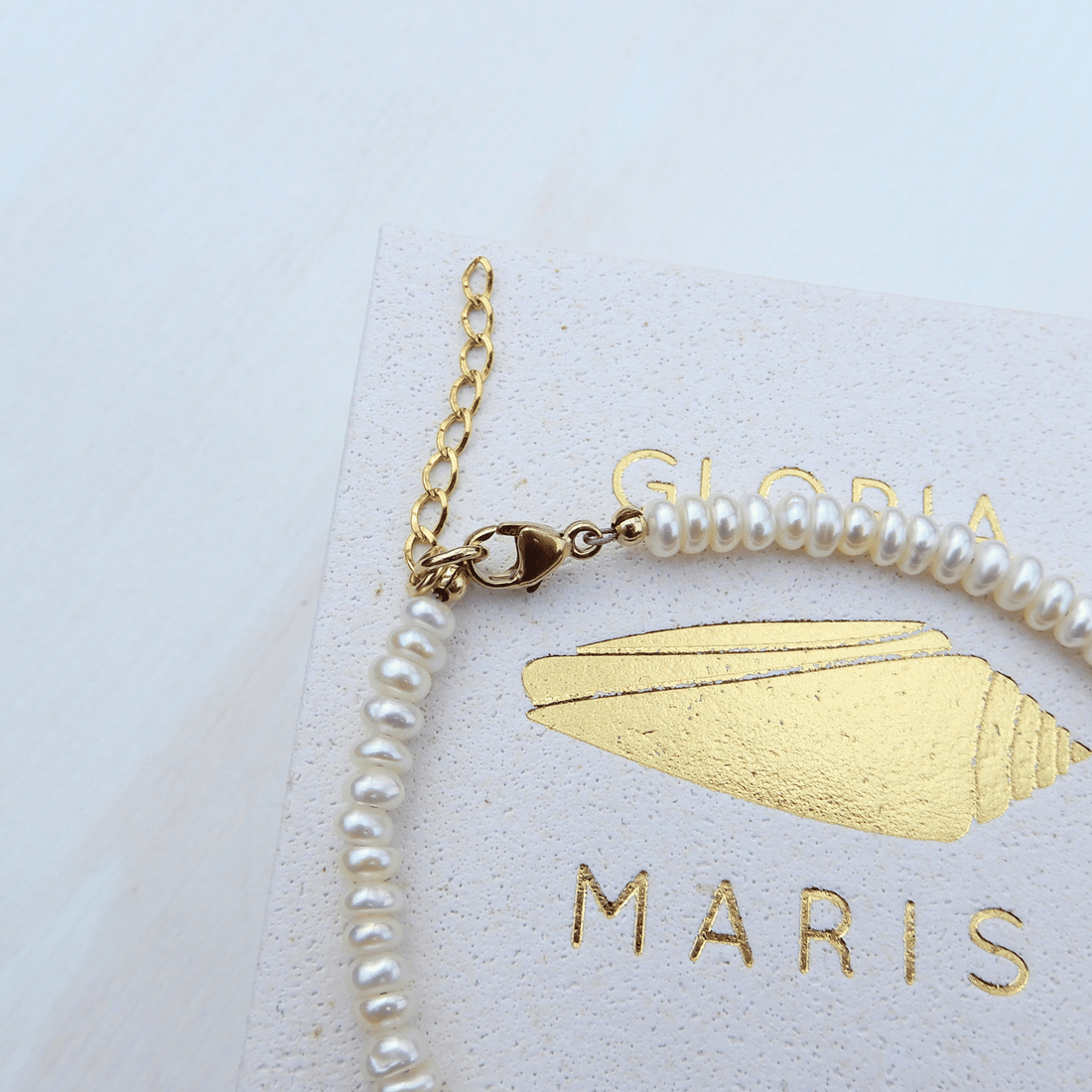 Parel/Labradoriet armband 3,5 - 4mm - Gloria Maris Giethoorn