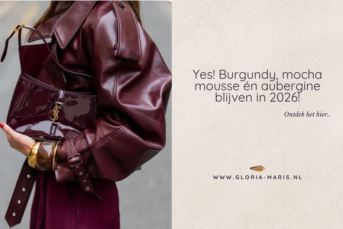 Trendkleuren 2026 yes ook de warme kleuren blijven