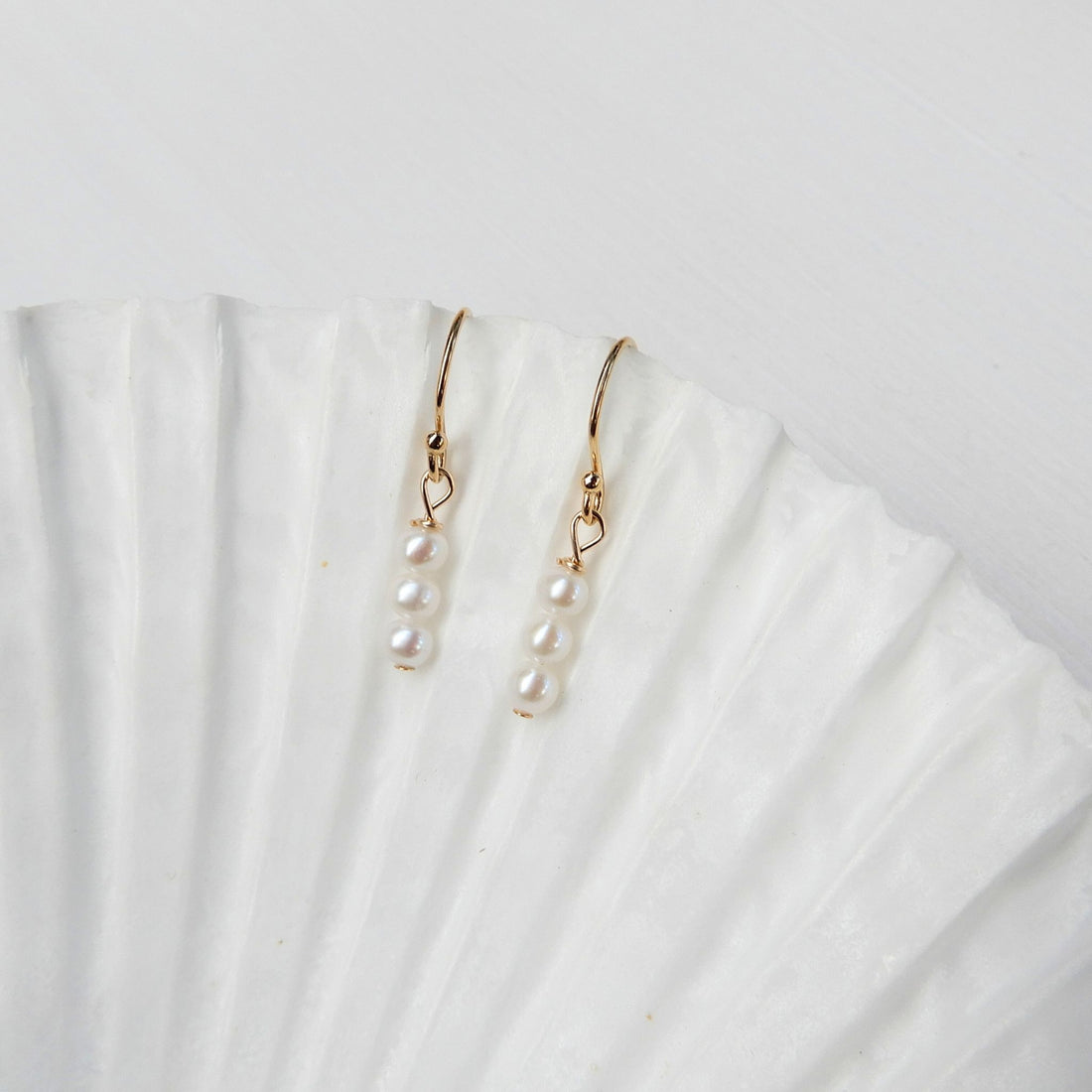 Zoetwater Parel 3mm oorstekers 